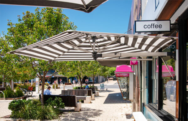 wall mounted umbrella